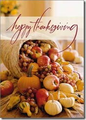happy thanksgiving - basket
